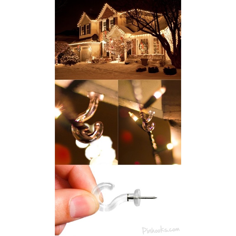 Pinhooks Push Pin Wall Hook - Klear Kindness (Transparent) -