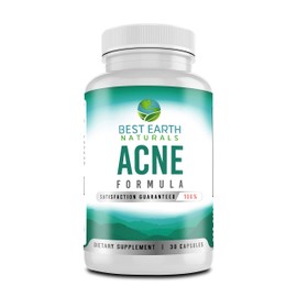 Best Earth Naturals AcneSupplement Formula Blemish Blocker Helps Promote Clear, Radiant, Healthy Skin + Fights Blemishes from Within 30 Count