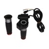 1Pair E Bike Throttle Grip 4 Lights Double Circle Accelerator
