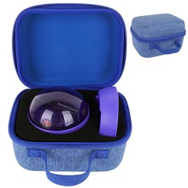MGZNMTY Travel Case for Bitzee Hamster Ball Interactive Toy - Custom Foam Protective Carrying Box for Virtual Electronic Digital Pet Toy & Dock for Kids (Case Only) (Blue)