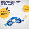 Best Sport Kids' Dolphin Swimming Goggles, Blue, Small