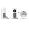 Clever Dog Wireless WiFi Security Cameras Smart Monitor Night Vision