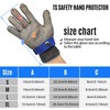 TS ANSI A9 Cut Resistant Glove-Stainless Steel Wire Metal Mesh