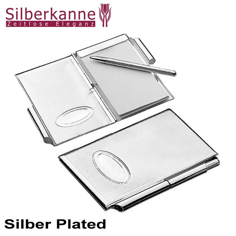 SILBERKANNE Pocket Notepad with Ballpoint Pen & Gift Box -