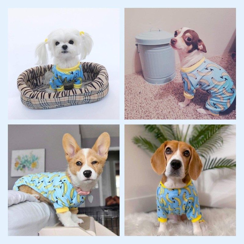 CuteBone Soft & Stretchy Dog Pajamas - Cozy Pet Jammies