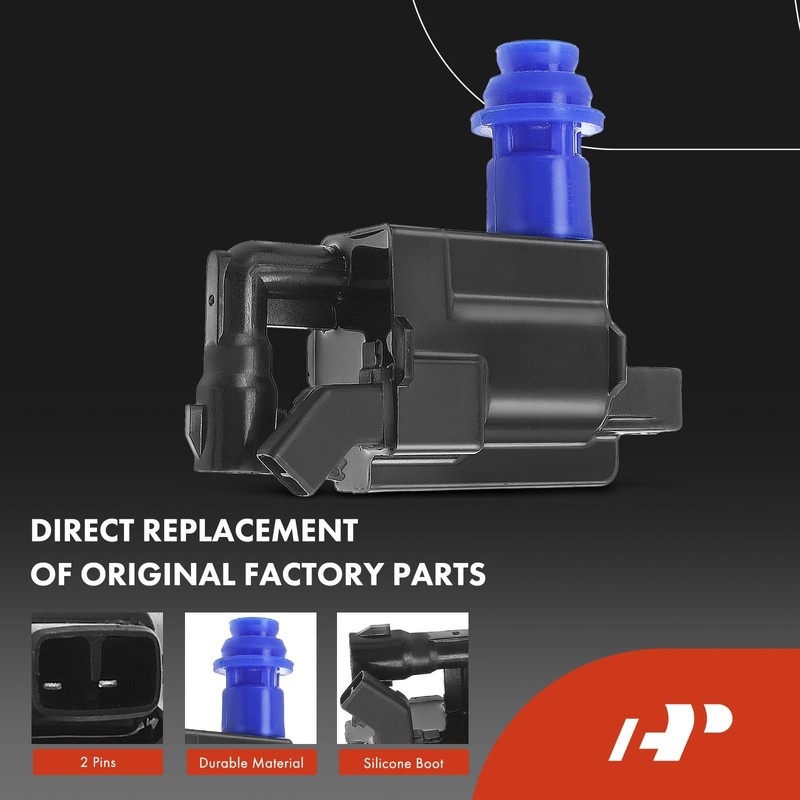A-Premium Set of 3 Ignition Coil Pack and Iridium Spark