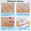 Tatuo 6 Pcs Cable Organizer Box with Wire Ties, Plastic