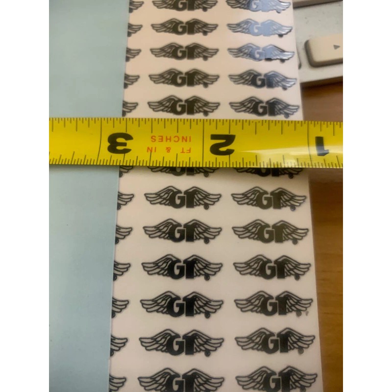 Dyno GT~DECAL~(1)~BLACK~For Seat Post Clamps