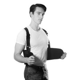 VERRI | Faja soporte con láminas de acero y tirantes para protección en áreas lumbar y abdominal en rutinas diarias carga de peso, Negro, G
