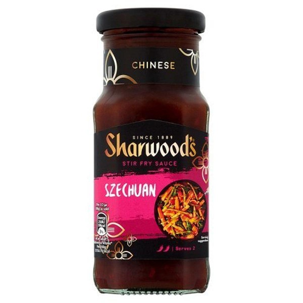 Sharwoods Stir Fry Sauce Szechuan 195g