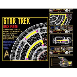 Star Trek U.S.S. Enterprise Deck Plans