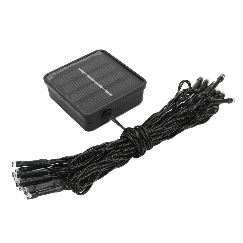Solar String Lights 20 LED Beads 8 Modes 16.4ft Length