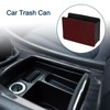 TUCKBOLD Car Trash Can Portable Seat Back Trash Bin Red