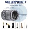 Tire Valve Stem Caps - 4 Pack Anti-Corrosion Premium Anodized