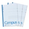 Kokuyo No-203BX3 Notebook, Campus Notebook, A4, B Rule, Pack of