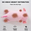 Gudisi 5 Pounds Weighted Axolotl Stuffed Animals 23.6Inch Large Pink