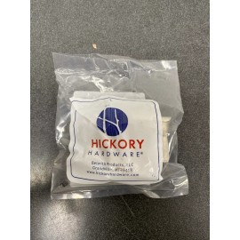 Hickory Hardware P5710F-SN Self Closing Hinges (2 Pack) - Satin Nickel