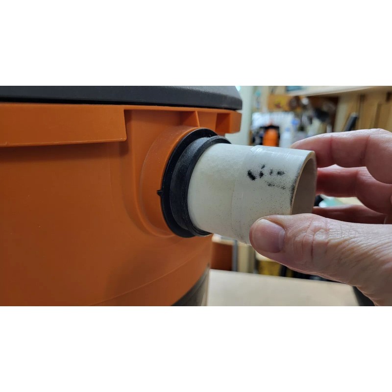 Ridgid and more shop vacuum to 2" PVC adapter
