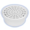 FLEXIMATIC 2261 Coladera Universal blanca con check anti-olores