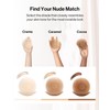 Ubras - Fundas para pezones para mujer, reutilizable, transpirable, invisible,