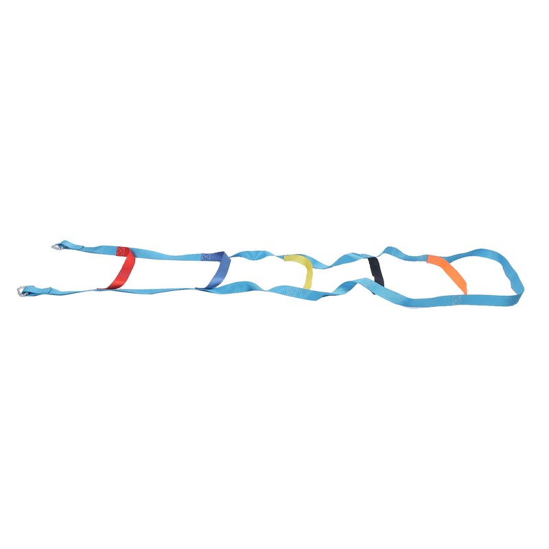 Kids Rope Ladder 6.6ft 6 Steps Colorful Climbing Rope Ladder