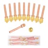 WISSCOOL 10PCS 1/4” HAVC AC Schrader Access Service Valve 1/4''