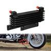 HDBUBALUS Motorcycle Oil Cooler Radiator Fit for Harley Touring Road