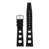StrapsCo Silicone Rubber Vintage Rally Quick Release Watch Band Strap