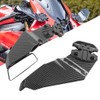 Motorcycle Side Winglet Kit Spoiler Fairing Rear View Mirror Fixed