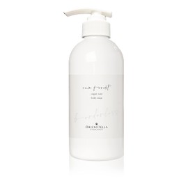 Orientella Rainforest Body Soap, 10.1 fl oz (300 ml), Plumeria, Cherry Blossom, Cypress, Calm Scent, Made in Japan, ORIENS'TELLA RAIN FOREST BODY SOAP Amino Acid Based, Body Soap, Gift