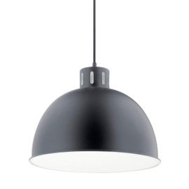 Kichler 52153BK Zailey Pendant, 1-Light 150 Watts, Black