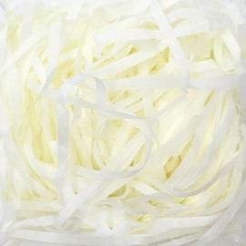 Crinkle Cut Paper Shred Filler,200g Crinkle Cut Paper Shred Filler for Gift Wrapping and Basket Filling,Box Confetti Shredded Box Stuffing Shredded Paper Shred Paper Filler Crinkle Cut Paper,Off White