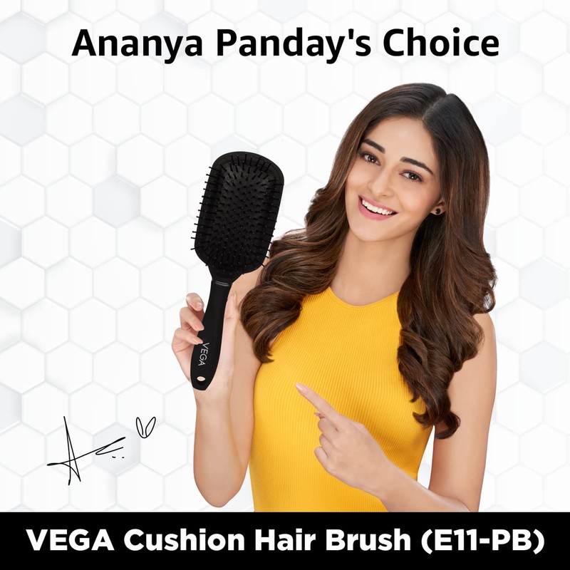 Vega Paddle Brush (Color May Vary)