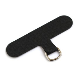 Nippon Chuko SS-2B Smartphone Strap Holder Parts, D Type, 1 Piece, Black