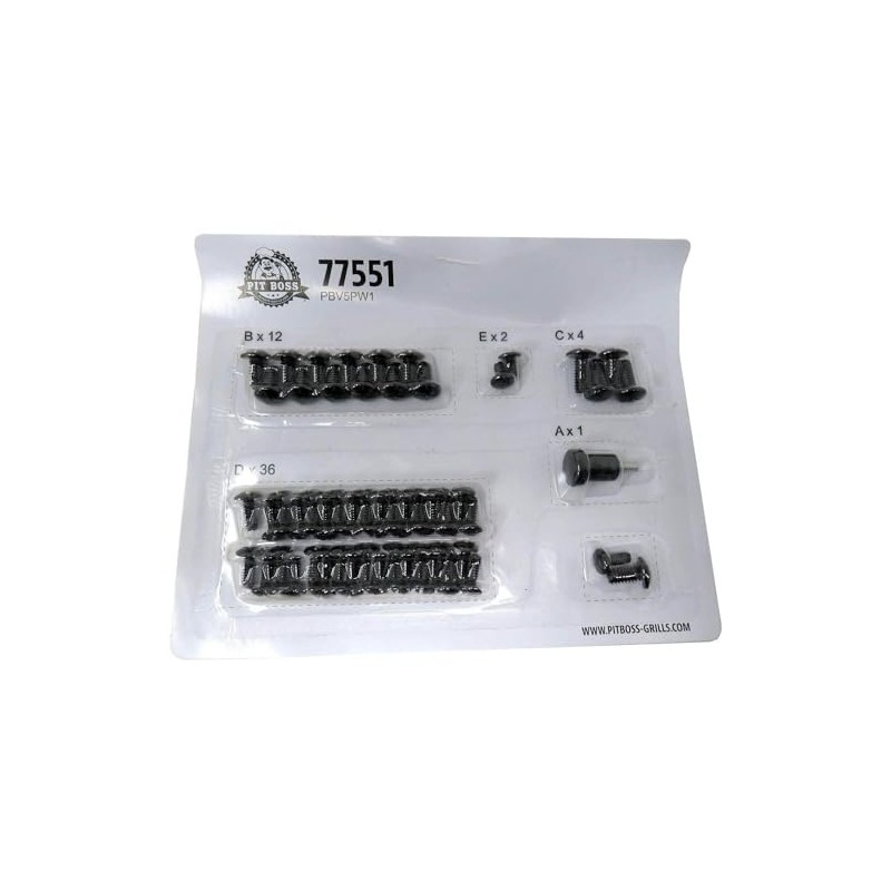 Grill Parts For Less Hardware Pack Compatible with Pit Boss