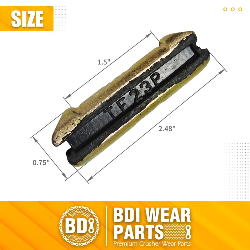 BDI Wear Parts 230 Bucket Tooth/Teeth Long Flex Pins 23P/23FP/TF23