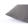 Lanest Housing Pillow Cases Queen, 2 Pack Dark Gray Microfiber