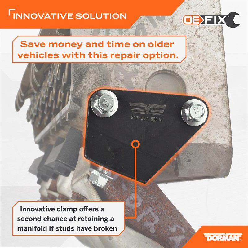 Dorman 917-107 Exhaust Manifold Clamp Repair Compatible with Select Models