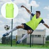 SAVOSWEET Pack of 6 Adult Football Vests, 62 x 70
