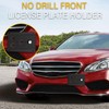 Anti-Theft License Plate Holder Compatible with Mercedes W205 C-Class X204