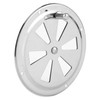4in Air Ventilator Cover Stainless Steel Round Louvered Lid for