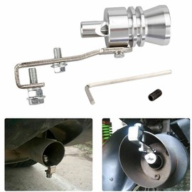 Aluminum Turbo Sound Exhaust Muffler Pipe Car Turbo Whistle,Universal Aluminum Car motorcycle Turbo Sound Whistle Muffler Exhaust Pipe