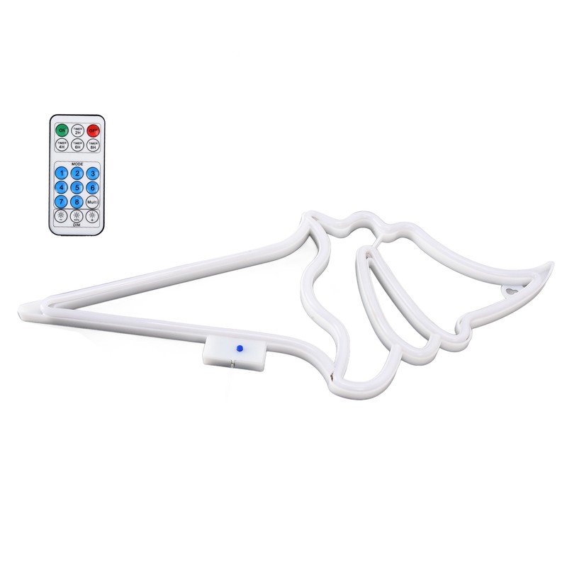 LED Neon Light Ice Cream Waterproof Battery USB Powered Hangable
