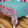 Multicolor LOL Surprise Rectangular Plastic Table Cover - 54"x84" (1
