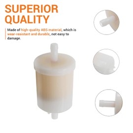 12581-43012 Fuel Filter for Kubota 12691-43010 13351-43010 12581-43010 BX23 BX24 BX25 BX23D BX2660 BX2360 BX2370 BX24D BX25 BX2660D BX2670 Lawn Mower
