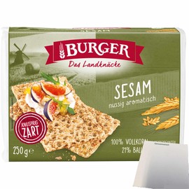 usy Bundle for Burger the Landknäcke Sesame Nutty Aromatic (250 g Pack) + usy Block