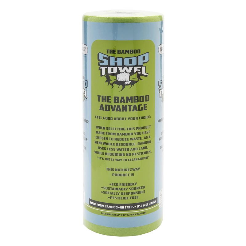 Naturezway (1 ROLL) Premium Strong Absorbent Shop Towels (35/70 Count