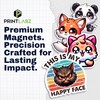 Trash Panda Magnets Magnet - 2 Pack - 5 Inches