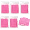 500 microcepillos aplicadores, microhisopos, varitas desechables para rímel de pestañas,
