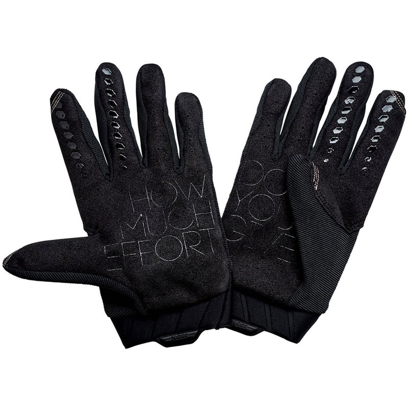 100% Geomatic Gloves Black/Charcoal - S
